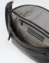 O MY BAG Drew Maxi  Black Soft Grain Leather