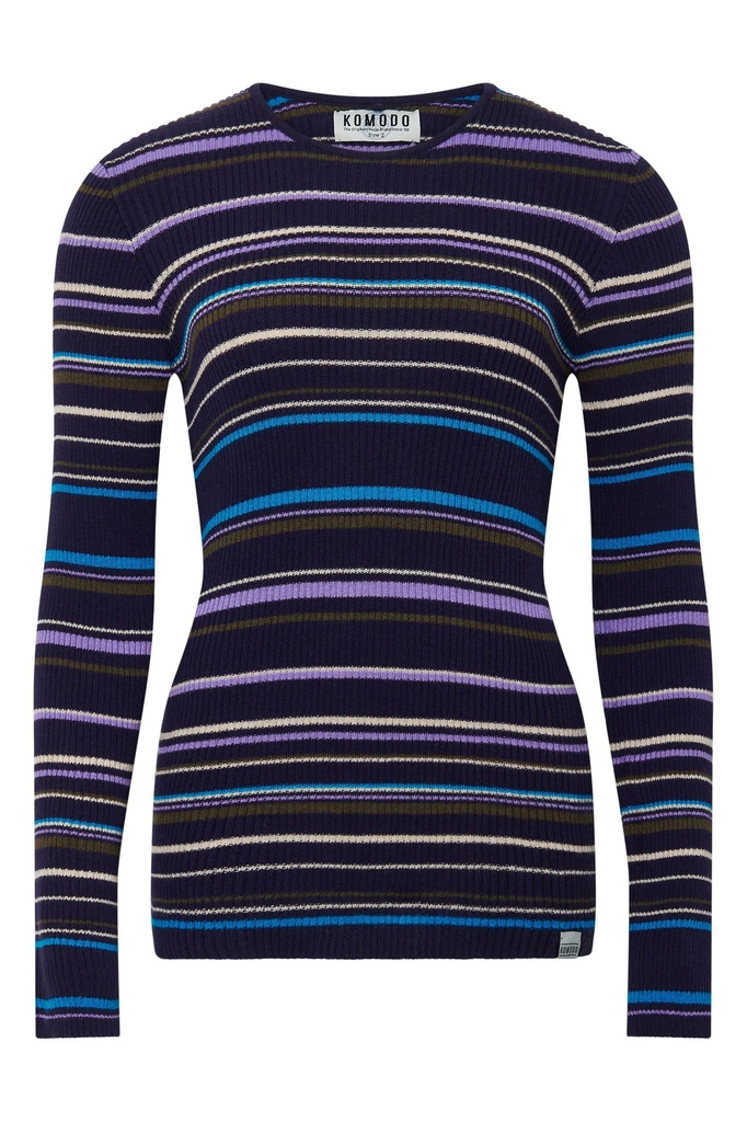 KOMODO - ANNABELLE - GOTS Organic Cotton Top Dark Navy