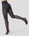 SWEDISH STOCKINGS - ANNA CONTROL TOP TIGHTS Black