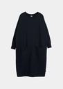 PAPU - GIANT SPLIT DRESS - BLACK