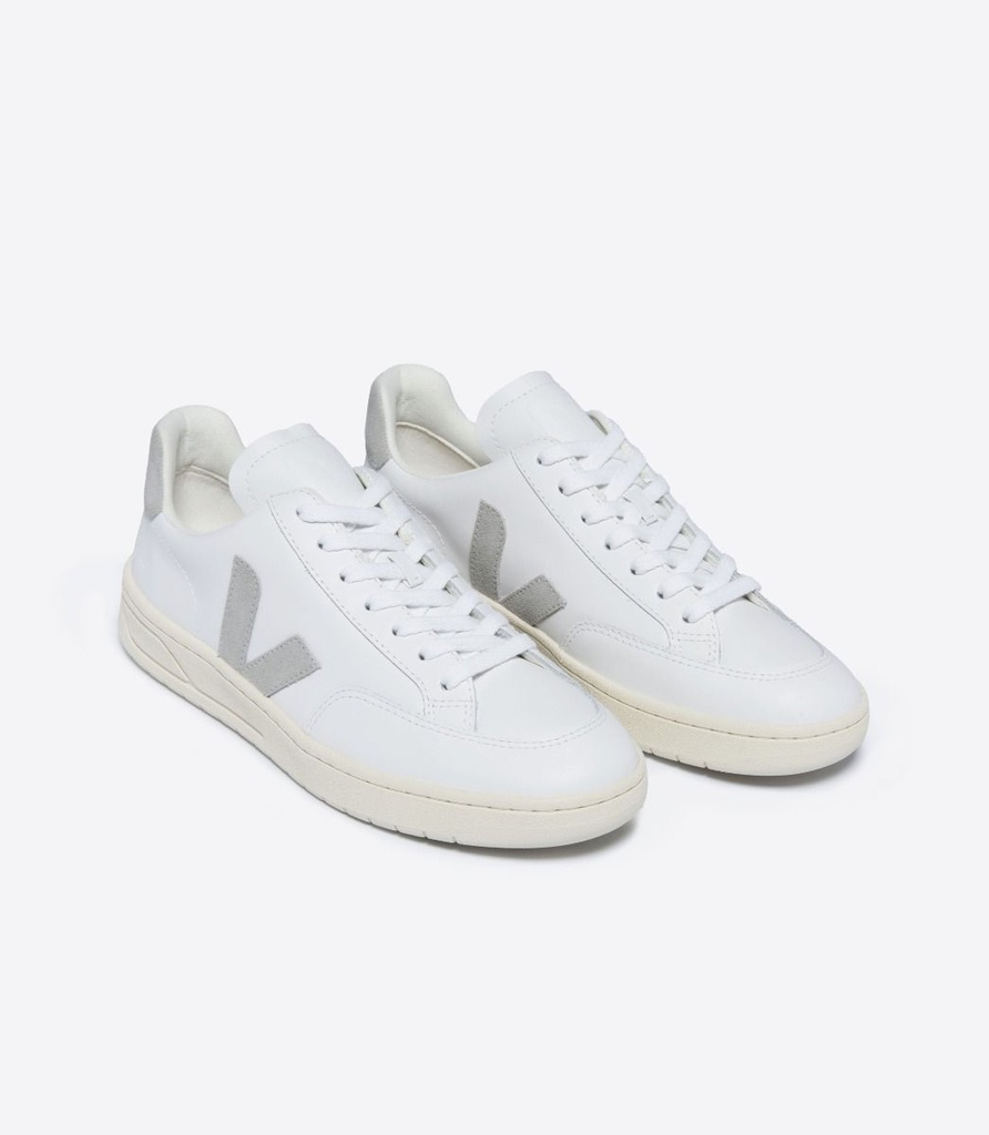 VEJA skór V-12 EXTRA WHITE LIGHT GREY