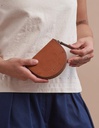O MY BAG -Laura Coin Purse Cognac / Classic Leather