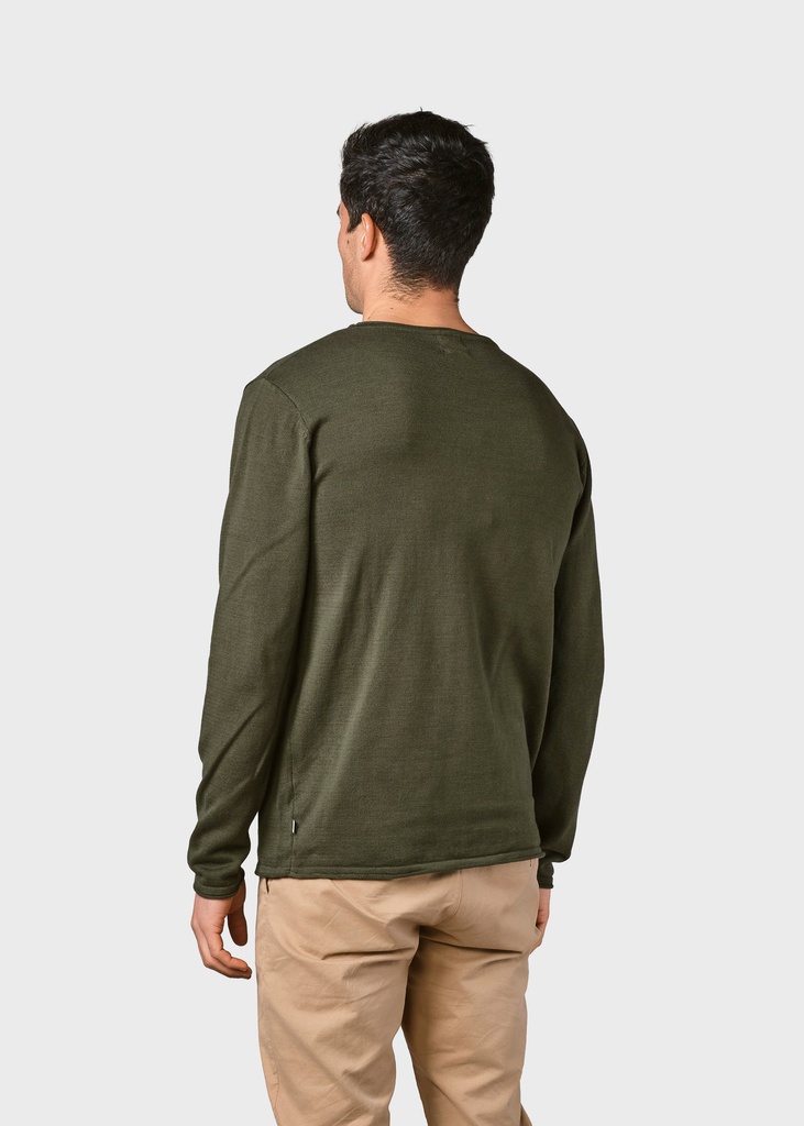 KLITMÖLLER peysa Noah knit Olive