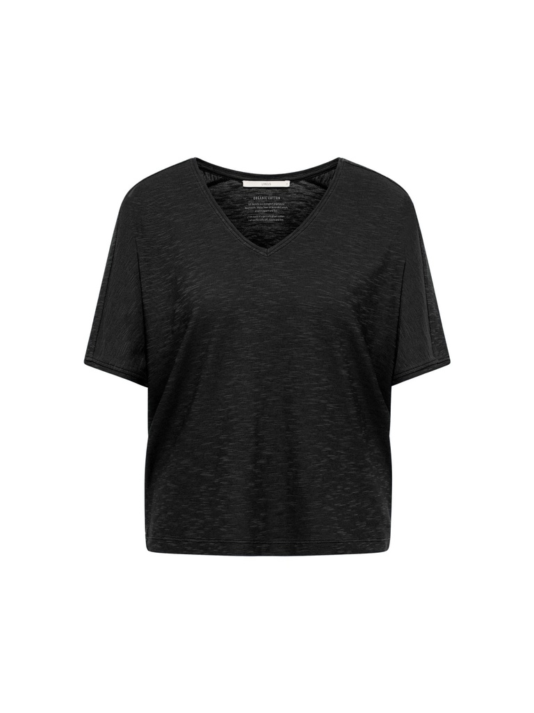 Lanius toppur Shirt GOTS black
