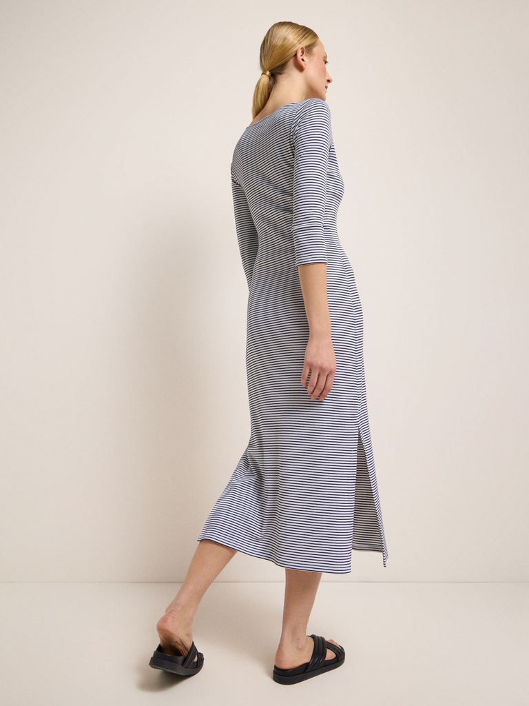 Lanius kjóll Ribb kleid White/black