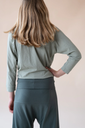 YOGAMII - Mukha Blouse - DUSTY GREEN