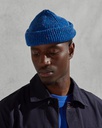 Uskees Húfa #4003 speckled donegal wool hat - ultra blue