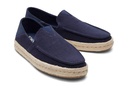 Toms - Skór Alonso Navy Canvas Rope Sole