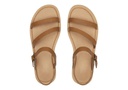 TOMS skór - Kira Tan Leather Sandal