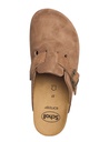 Scholl sandalar Fae suede dark taupe mules