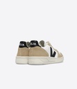 VEJA skór V-10 Chromefree leather Extra White Black Sahara