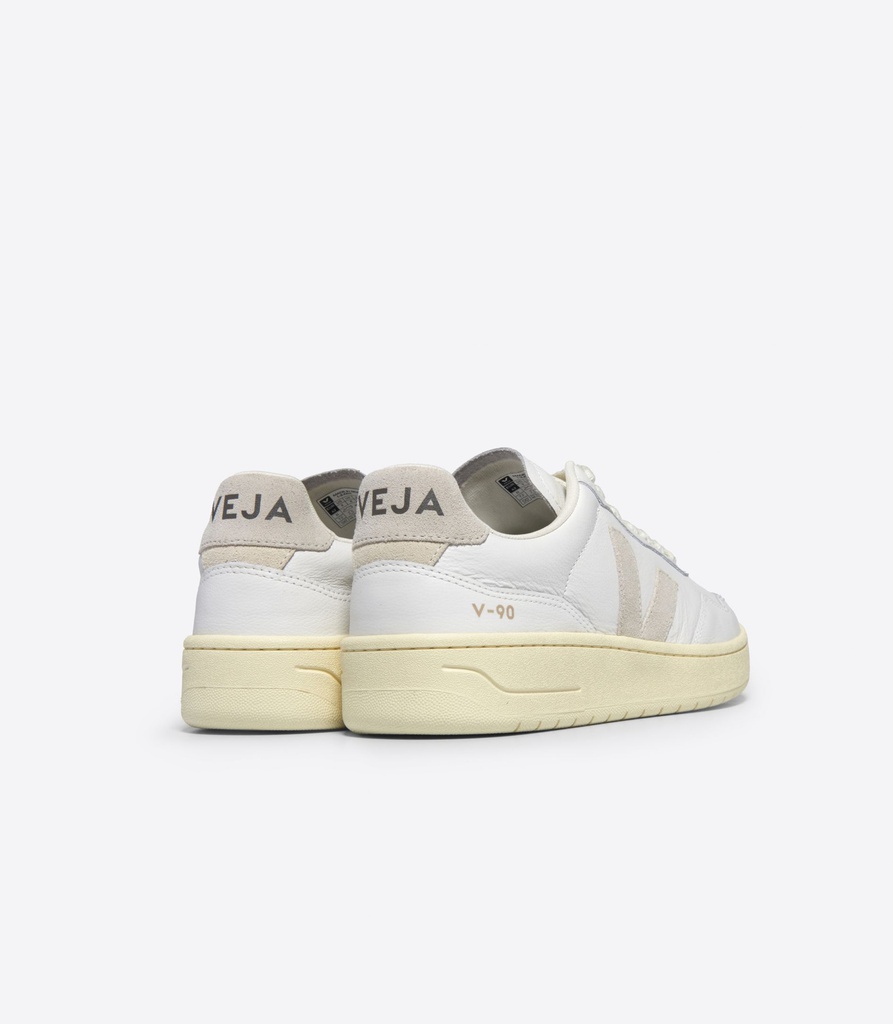 VEJA skór V-90 LEATHER Extra White Natural