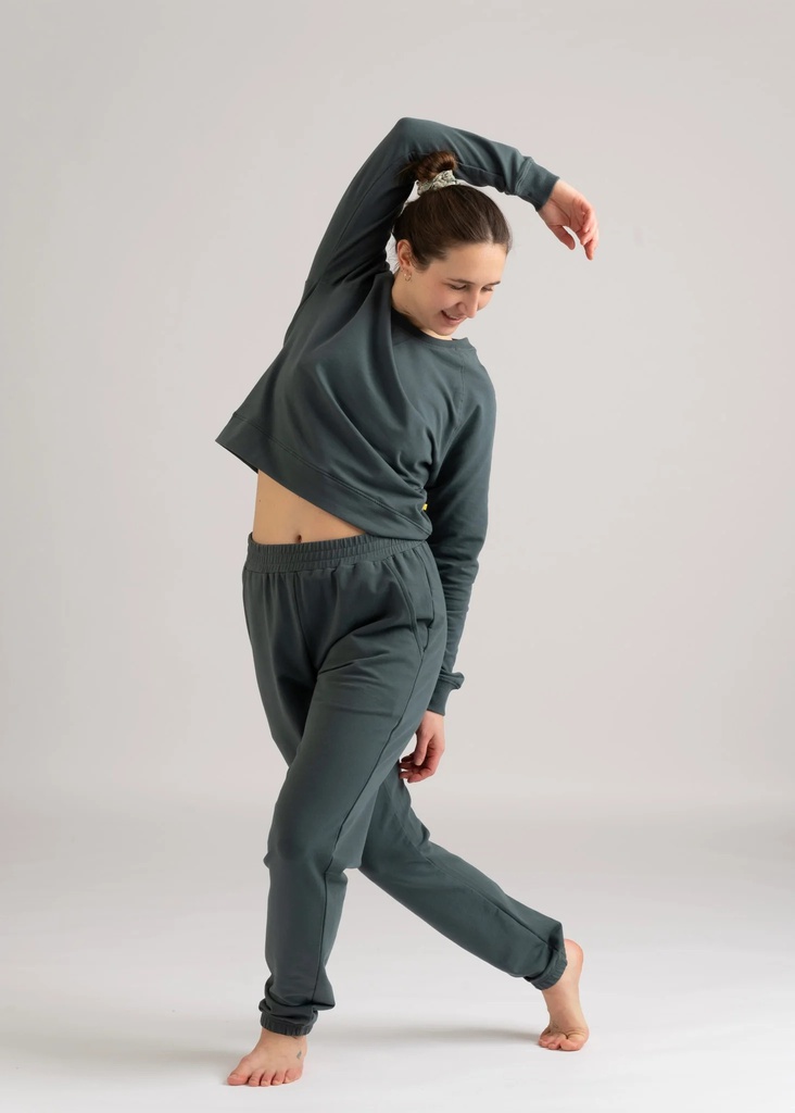 YOGAMII Asha Sweatshirt Petrol Grey