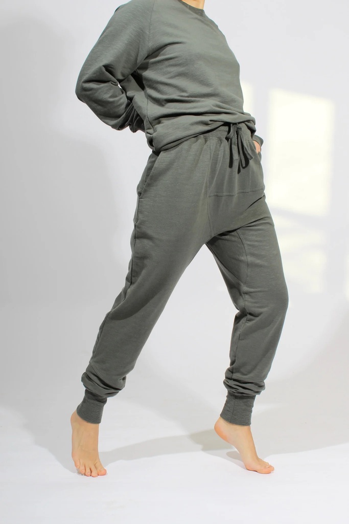 YOGAMII - MUDRA PANTS - PETROL GREY