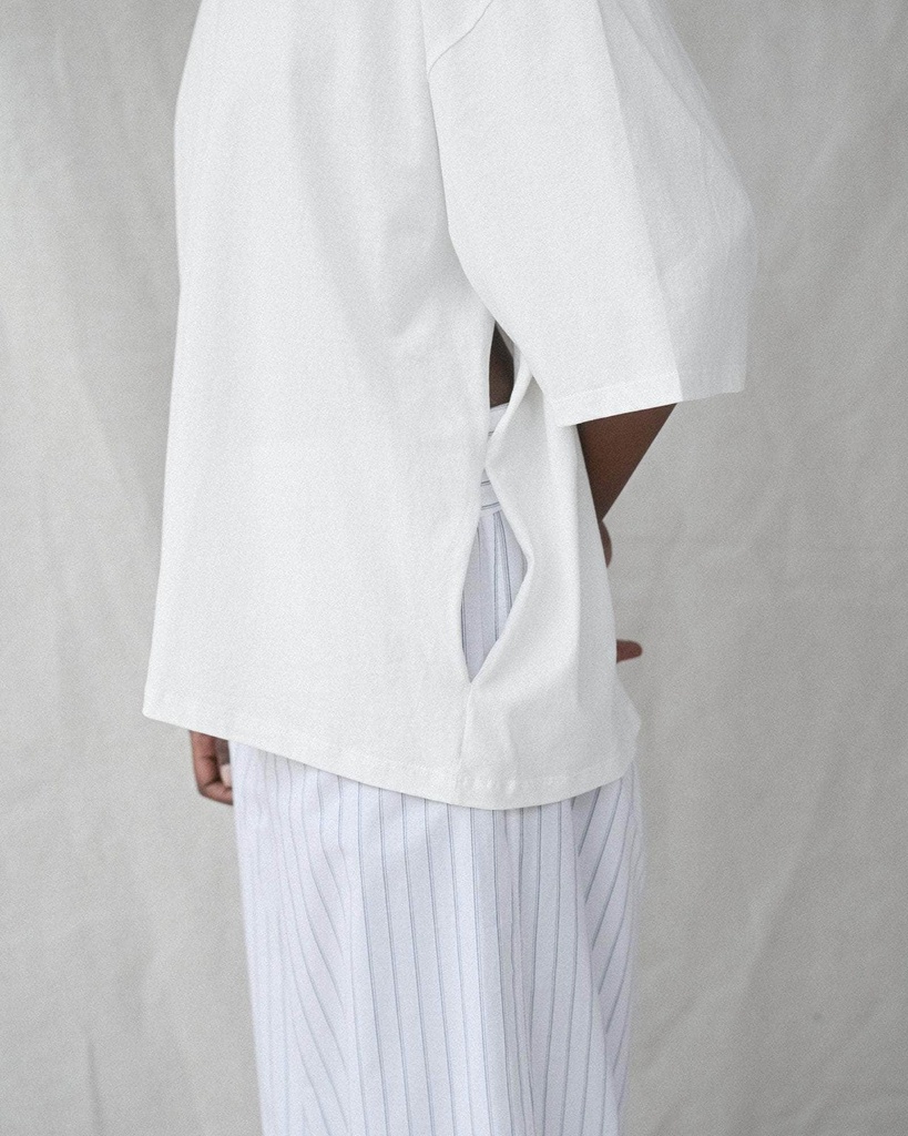 Baserange Toppur Pin Tee Undyed