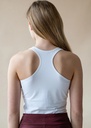 YOGAMII - ANJALI YOGA TOP - WHITE