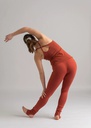 YOGAMII NIDRA STRAP TOP BURNT ORANGE