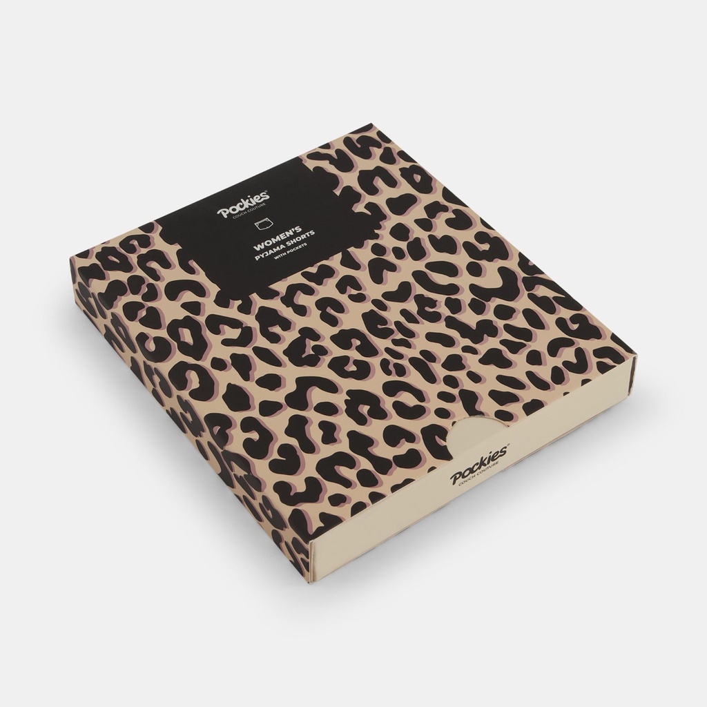 Pockies náttbuxur Lady Leopard Pyjama shorts