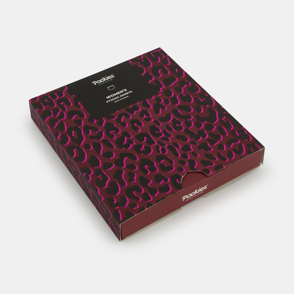 Pockies náttbuxur Lady Tiger red Pyjama shorts