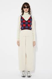 RITA ROW toppur Mussol cotton knit top Unic