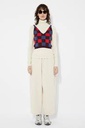 RITA ROW toppur Mussol cotton knit top Unic