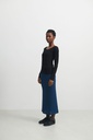 FUB peysa Slim Piontelle blouse 10924 Black