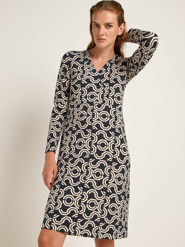 Lanius kjóll Kleid in Wickeloptic Simple circle