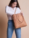 O MY BAG Georgia Camel soft grain leather (