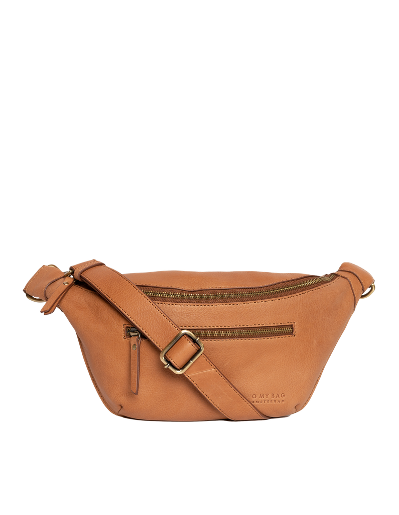 O MY BAG Drew Bum Bag Wild Oak Soft Grain Leather