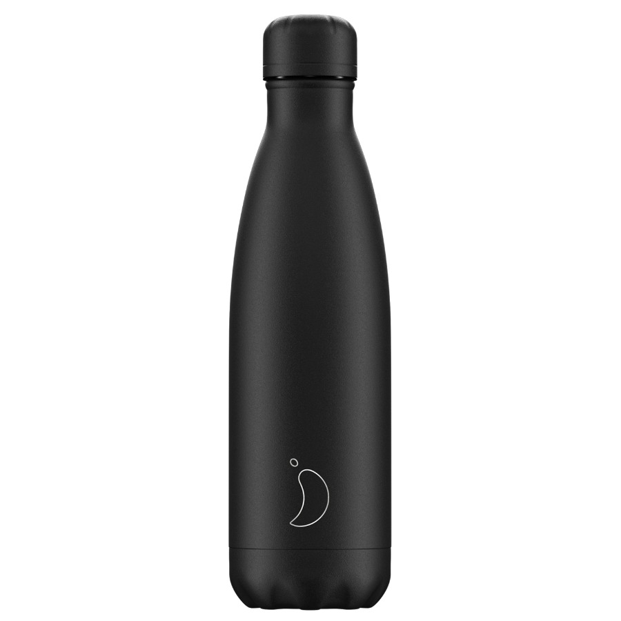 Chilly's flaska Öll Svört Mött 500 ml