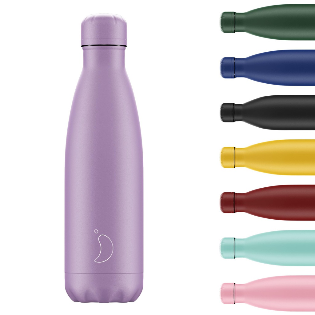 Chilly's flaska Öll Fjólublá Pastel 500 ml