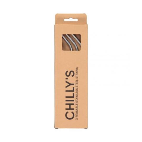 Chilly's - stálrör 3 í pakka