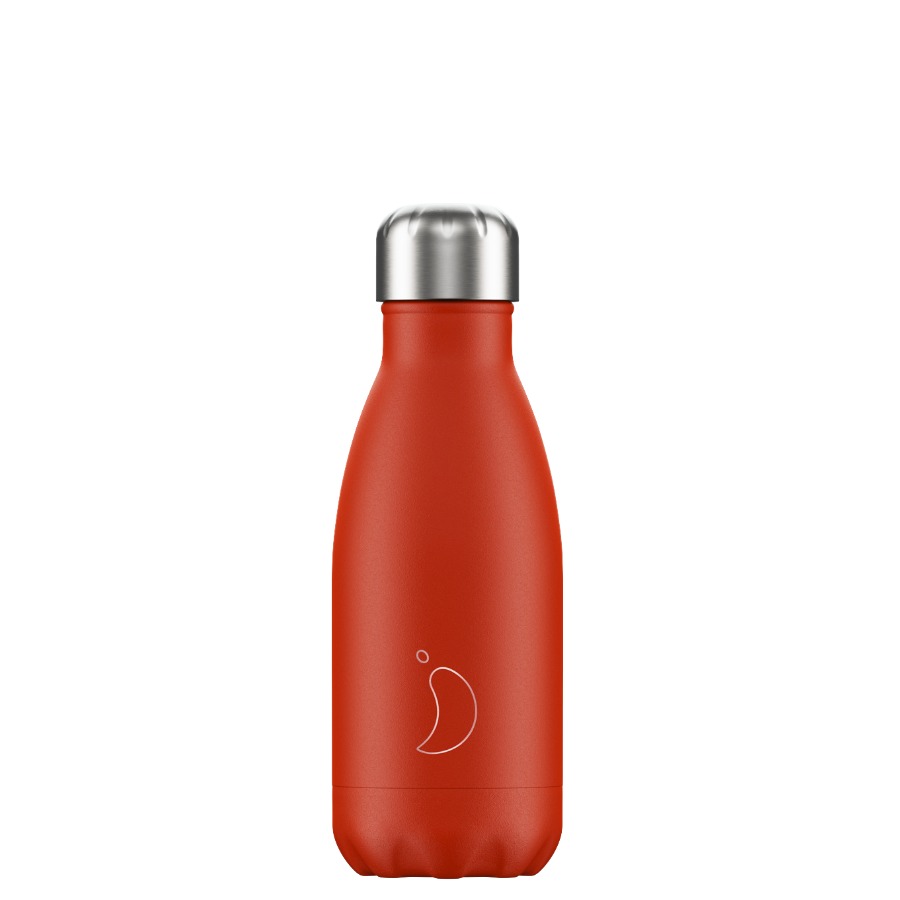 Chilly's flaska Neon Rauð 260 ml