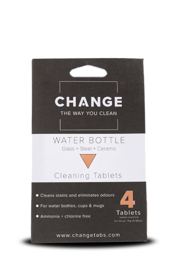 Change Hreinsitafla fyrir flöskur 4 stk/pk.