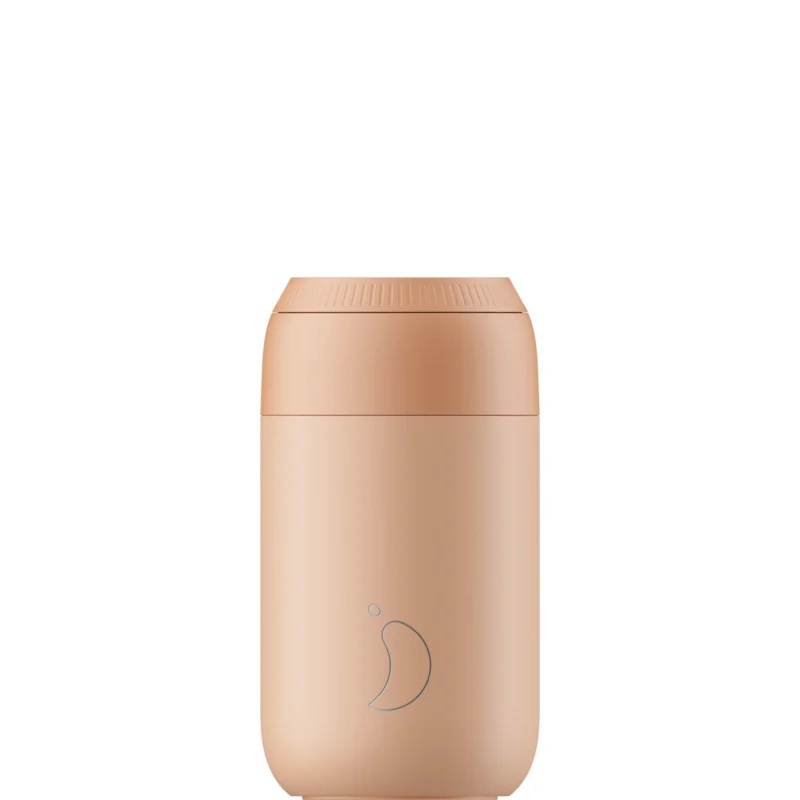Chilly's S2 Kaffimál Peach Orange 340ml