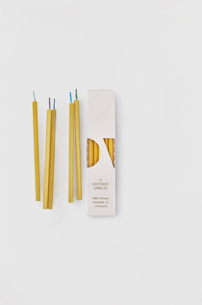 OVO THINGS - Birthday Candles 5 candle box - Blue tone