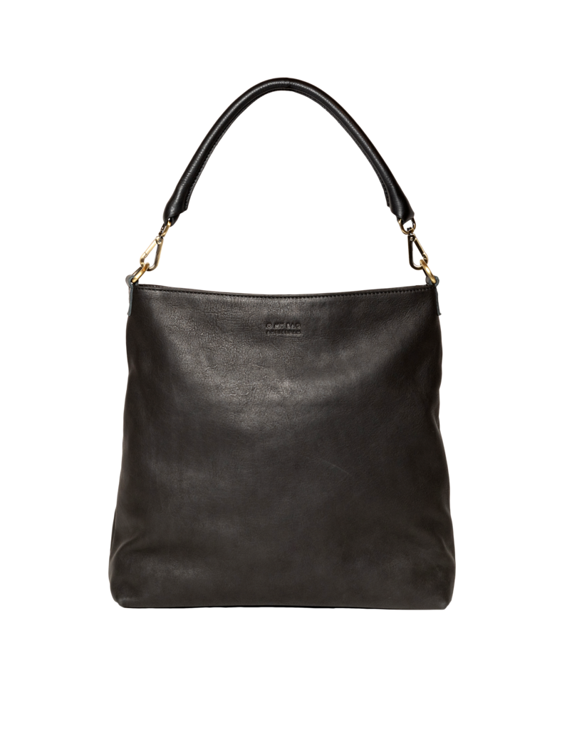 O MY BAG - Janet - Black Soft Grain Leather