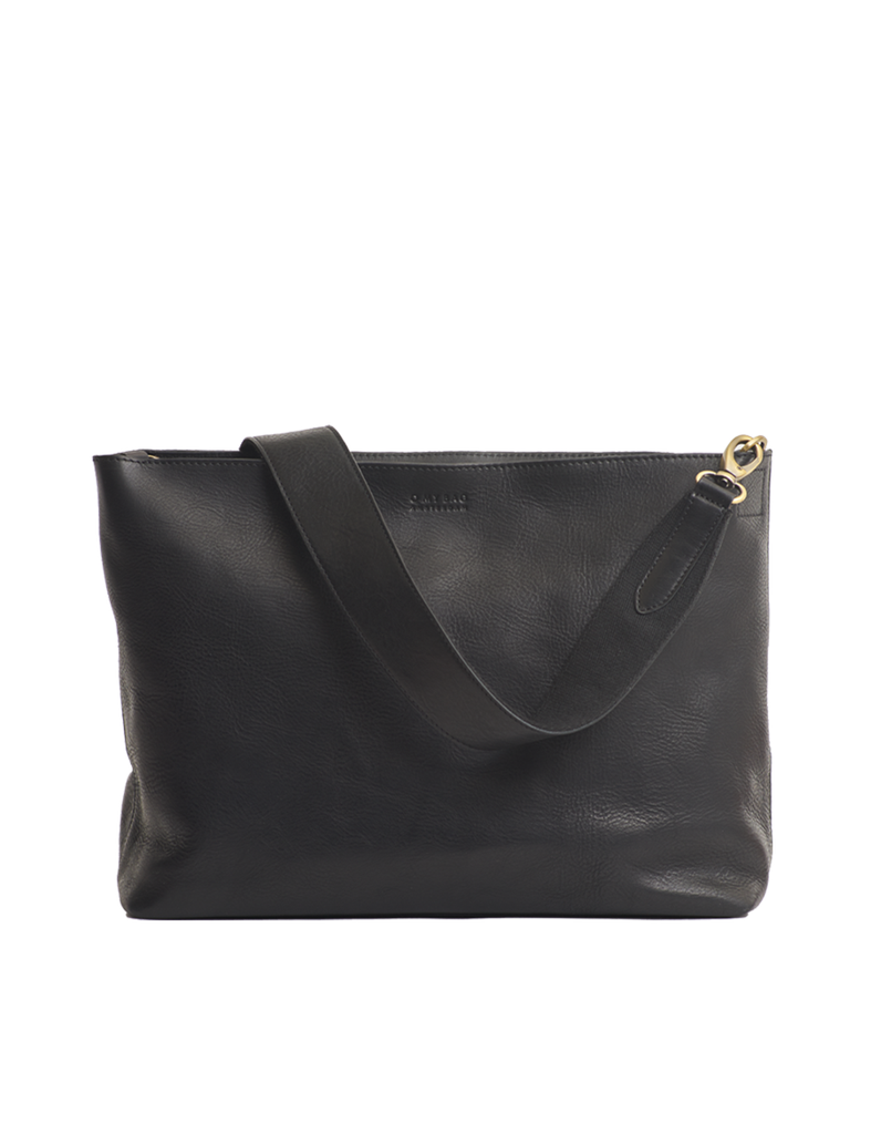 O MY BAG - Olivia - Black Stromboli Leather