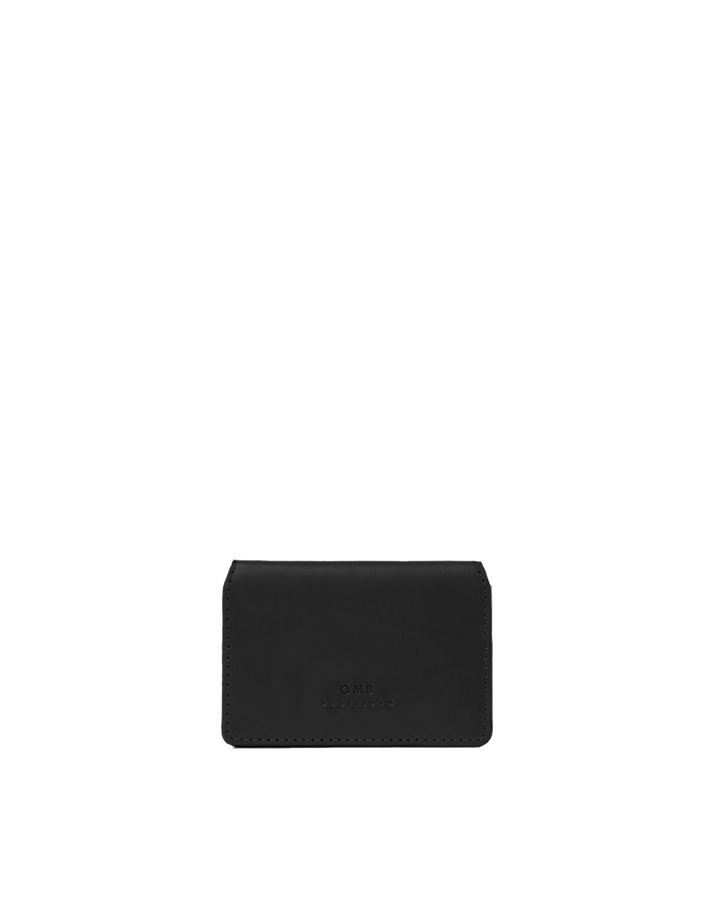 O MY BAG - Cassie's Cardcase - Black Classic Leather