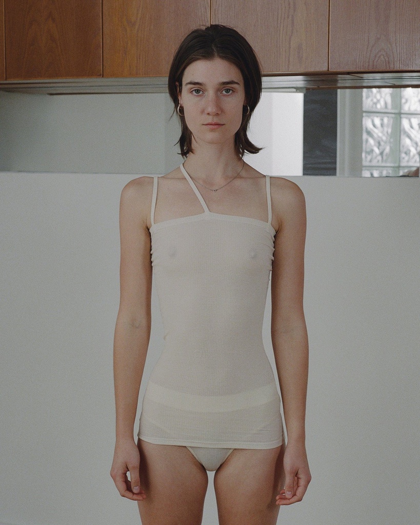Baserange Nida tank Off white