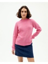 Thinking Mu Peysa Pink Hera Knitted Sweater