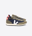 VEJA skór RIO BRANCO - NAUTICO WHITE ORANGE FLUO