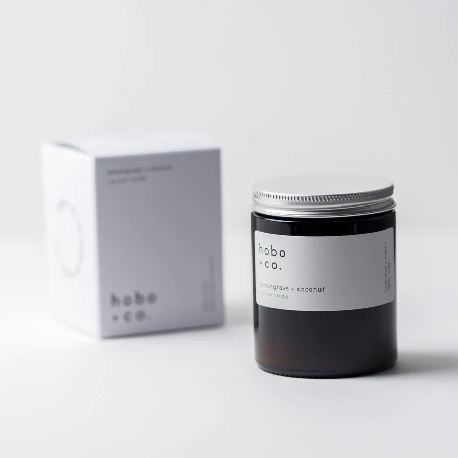 Hobo + co - kerti Lemongrass + Coconut Medium