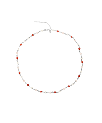 Taj Amsterdam Hálsmen Three Coloured Bees Amazon Silver