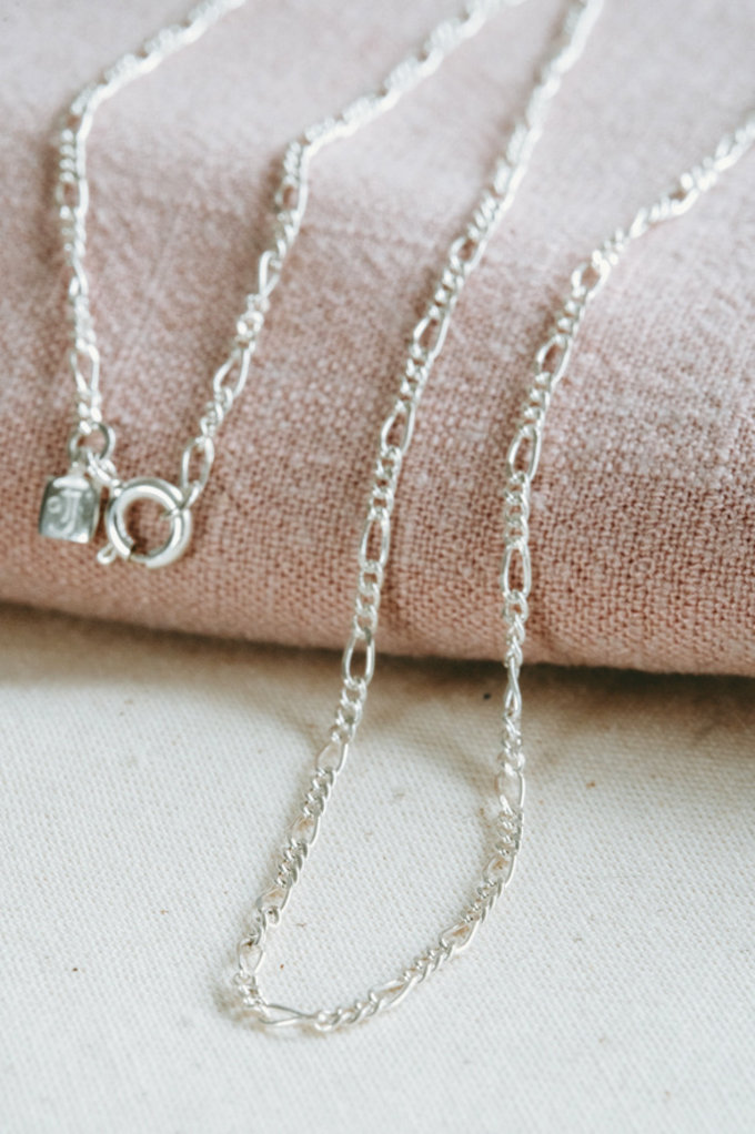 Taj Amsterdam Hálsmen Amara 35 cm Silver