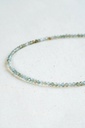 Taj Amsterdam Hálsmen Agate Bead Arethusa cm Silver