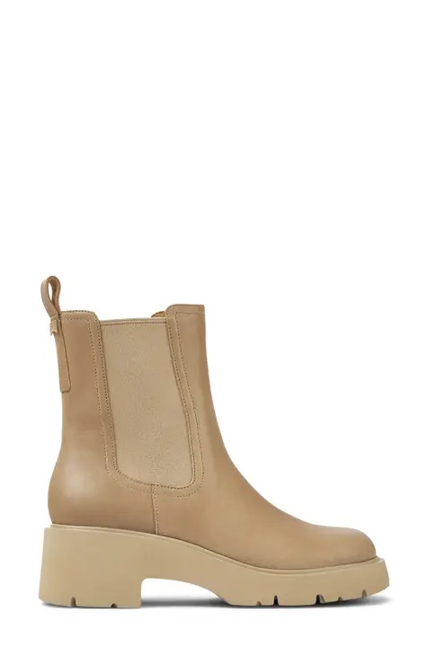 CAMPER Skór Milah Noray Beige Ancle boot
