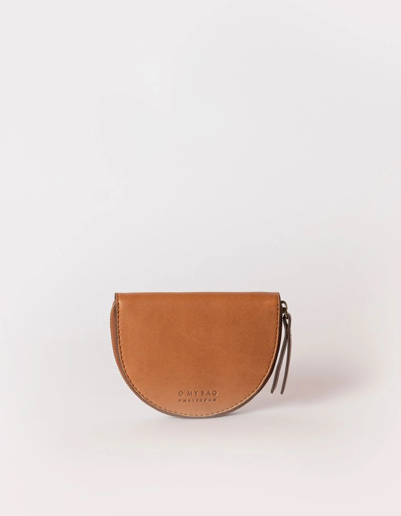 O MY BAG - Laura Coin Purse - Cognac Leather