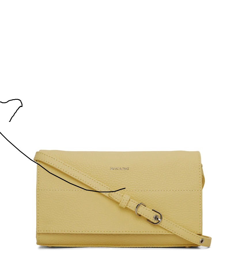 Matt & Nat - EMI VEGAN CROSSBODY BAG - Daffodil
