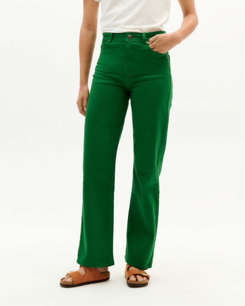 Thinking Mu Buxur - Clover green Theresa pants